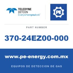 Detcon 370-24EZ00-000 - Teledyne Detcon 370-24EZ00-000 C2H5SH, sensor de repuesto enchufable de mercaptano de etilo para DM-500