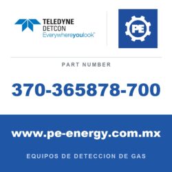 Detcon 370-365878-700 - Teledyne Detcon 370-365878-700 CO2, Dióxido de carbono 0-5% Vol