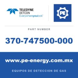 Detcon 370-747500-000 - Teledyne Detcon 370-747500-000 Br2, sensor enchufable de bromo para DM-500