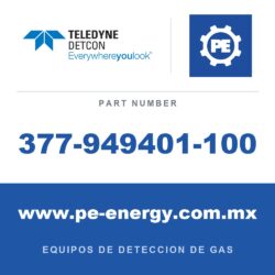 Detcon 377-949401-100 - Teledyne Detcon 377-949401-100 Sensor enchufable de NO, óxido nítrico para DM-700