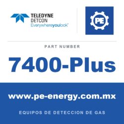 Detcon 7400-Plus - Teledyne Detcon 7400-Plus Controlador de detección de gas de cuatro canales, configurado bajo pedido (opciones de carcasa, fuente de alimentación, entrada, salid