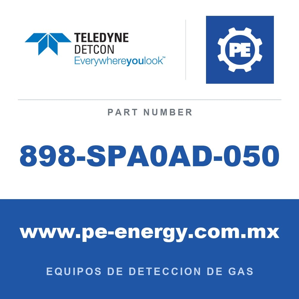 Detcon 898-SPA0AD-050 - Teledyne Detcon 898-SPA0AD-050 Tapón de cierre de 1/2" de aluminio