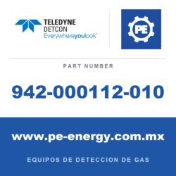Detcon 942-000112-010 - Teledyne Detcon 942-000112-010 NH3, Amoníaco 10 ppm Aire