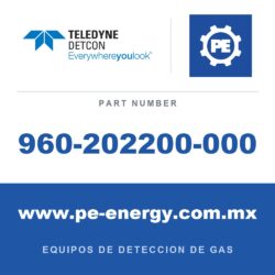 Detcon 960-202200-000 - Teledyne Detcon 960-202200-000 Paquete para prevención de condensación (para condulet, reemplazar anualmente)