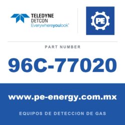 Detcon 96C-77020 - Teledyne Detcon 96C-77020 Conjunto de sensor de gas tóxico SmartWireless, modelo CXT-DM-CLO2, 0-1 ppm de Dióxido de Cloro (número de parte completo 96C-77020D-00