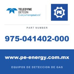 Detcon 975-041402-000 - Teledyne Detcon 975-041402-000 Módulo de entrada de contacto seco de cuatro canales Detcon Model DI-4