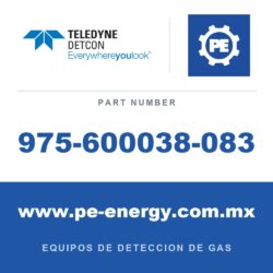 Detcon 975-600038-083 - Teledyne Detcon 975-600038-083 Medio filtrante de repuesto de PID - # 1