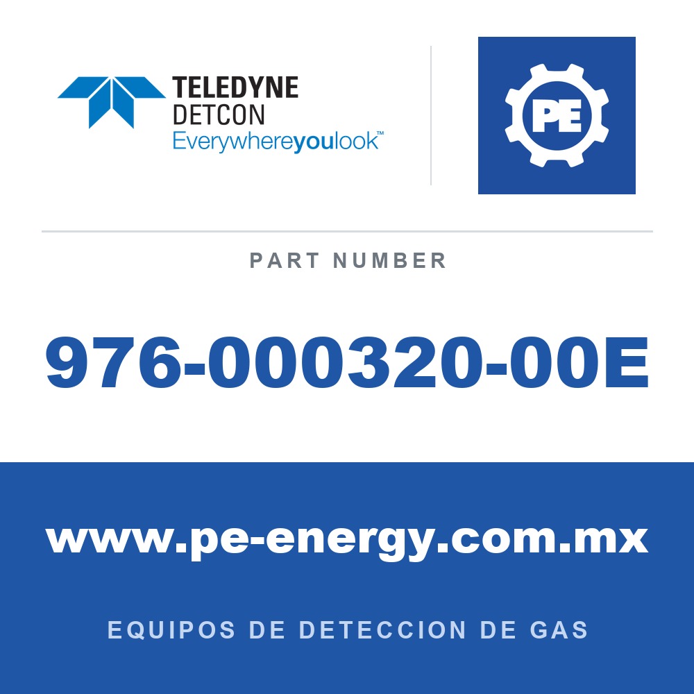 Detcon 976-000320-00E - Teledyne Detcon 976-000320-00E Transceptor inalámbrico modelo RXT-320