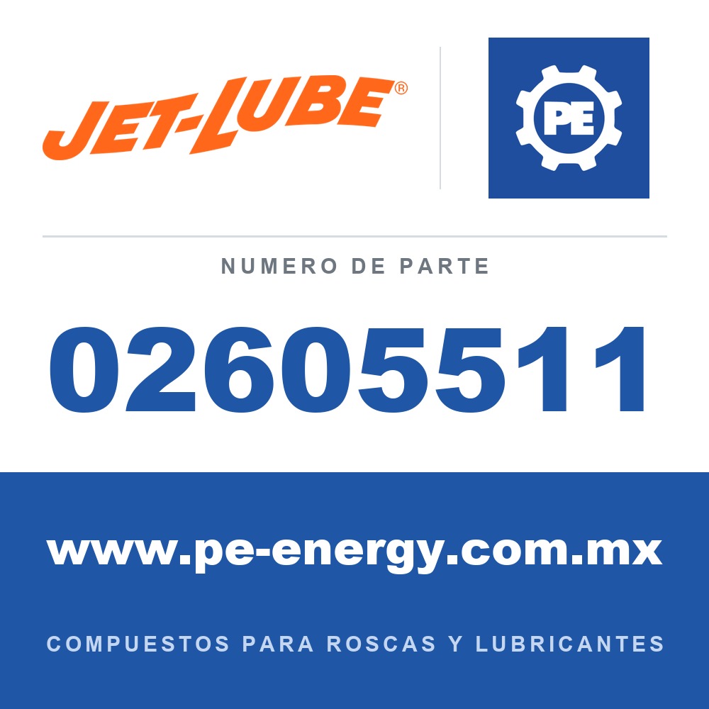 Jet-Lube 02605511 - 02605511 - Jet-Lube Tambor de 400 lb de MOLY P