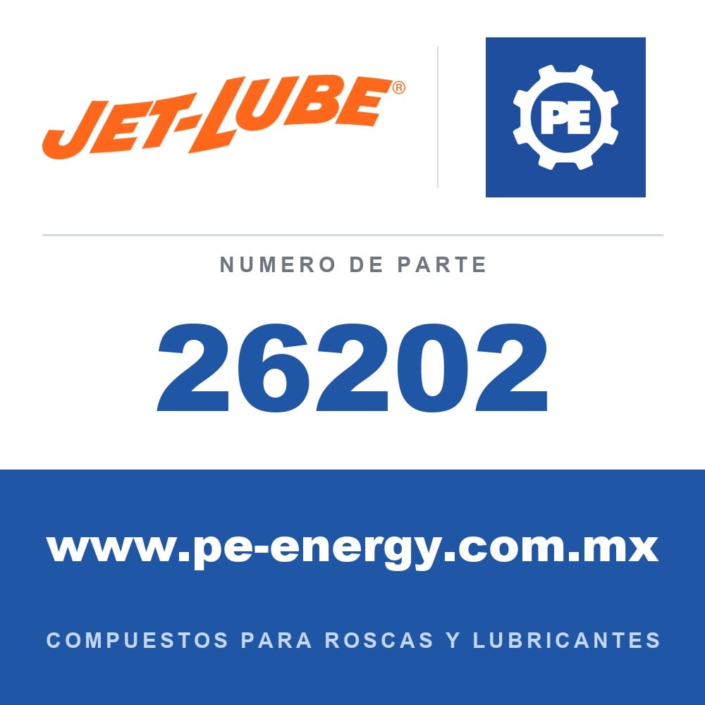 Jet-Lube 26202 - 26202 - Jet-Lube Lata con brocha de 1/2 lb de MOLY PETROLATUM