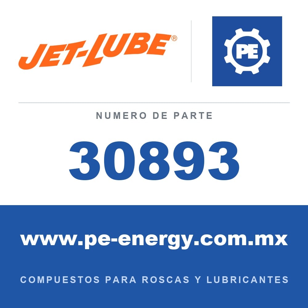 Jet-Lube 30893 - 30893 - Jet-Lube PETRO-TAPE™ 1/2" x 540" NÍQUEL Rollo de 1/2 in x 540 in