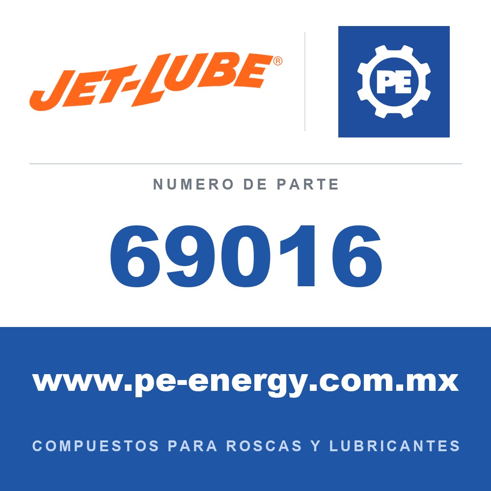 Jet-Lube 69016 - 69016 - Jet-Lube LUBRICANTE PARA EMPAQUETADURA DE BOMBA DE FRACTURAMIENTO