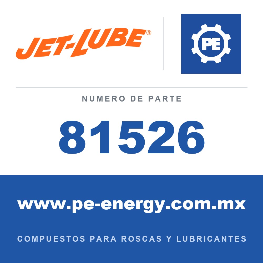 Jet-Lube 81526 - 81526 - Jet-Lube HYDRAULIC OIL FG ISO 68 Tambor de 396 lb
