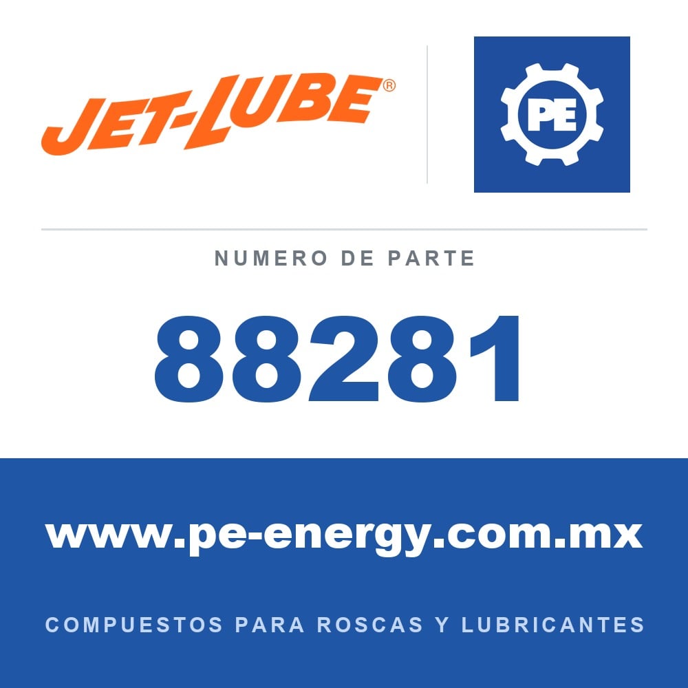 Jet-Lube 88281 - 88281 - Jet-Lube EZY-PAK™ EXTREME FA TIPO J Barra de.70 lb