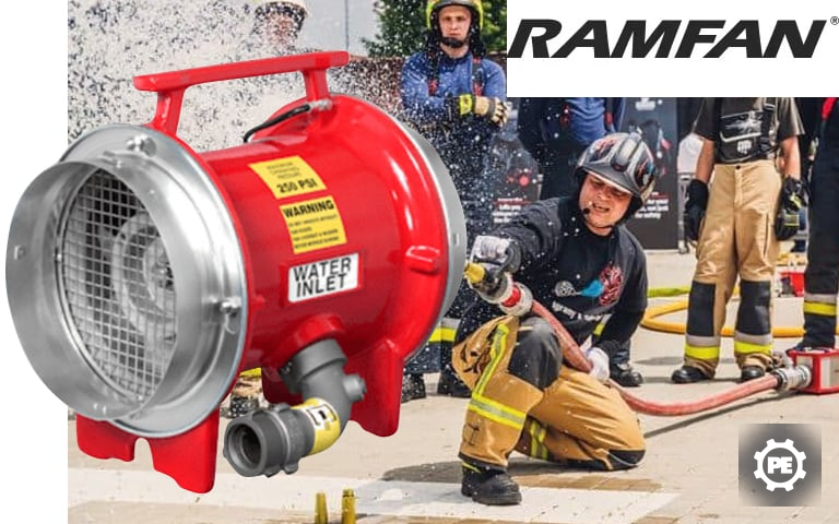 mejore la seguridad y la eficiencia con el ventilador portatil ramfan wf20