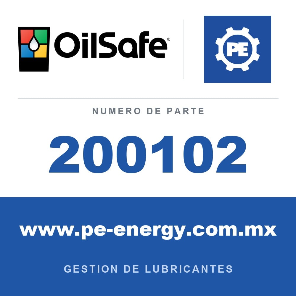 OilSafe 200102 - Bolsillo para etiqueta OilSafe - 4" x 3.25"