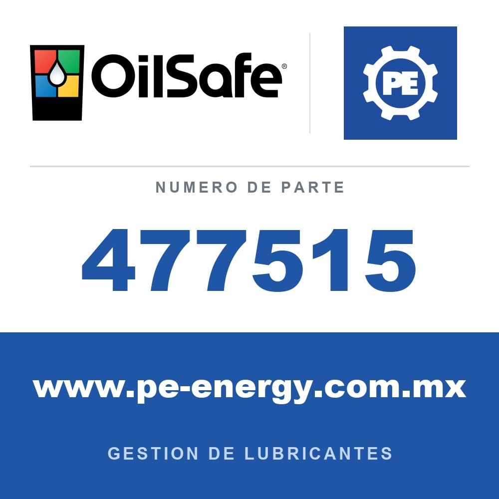 OilSafe 477515 - OilSafe Kit de cubo con roscas NPT de 1.25", 4 tapones de acero inoxidable y válvula de muestreo de alto flujo