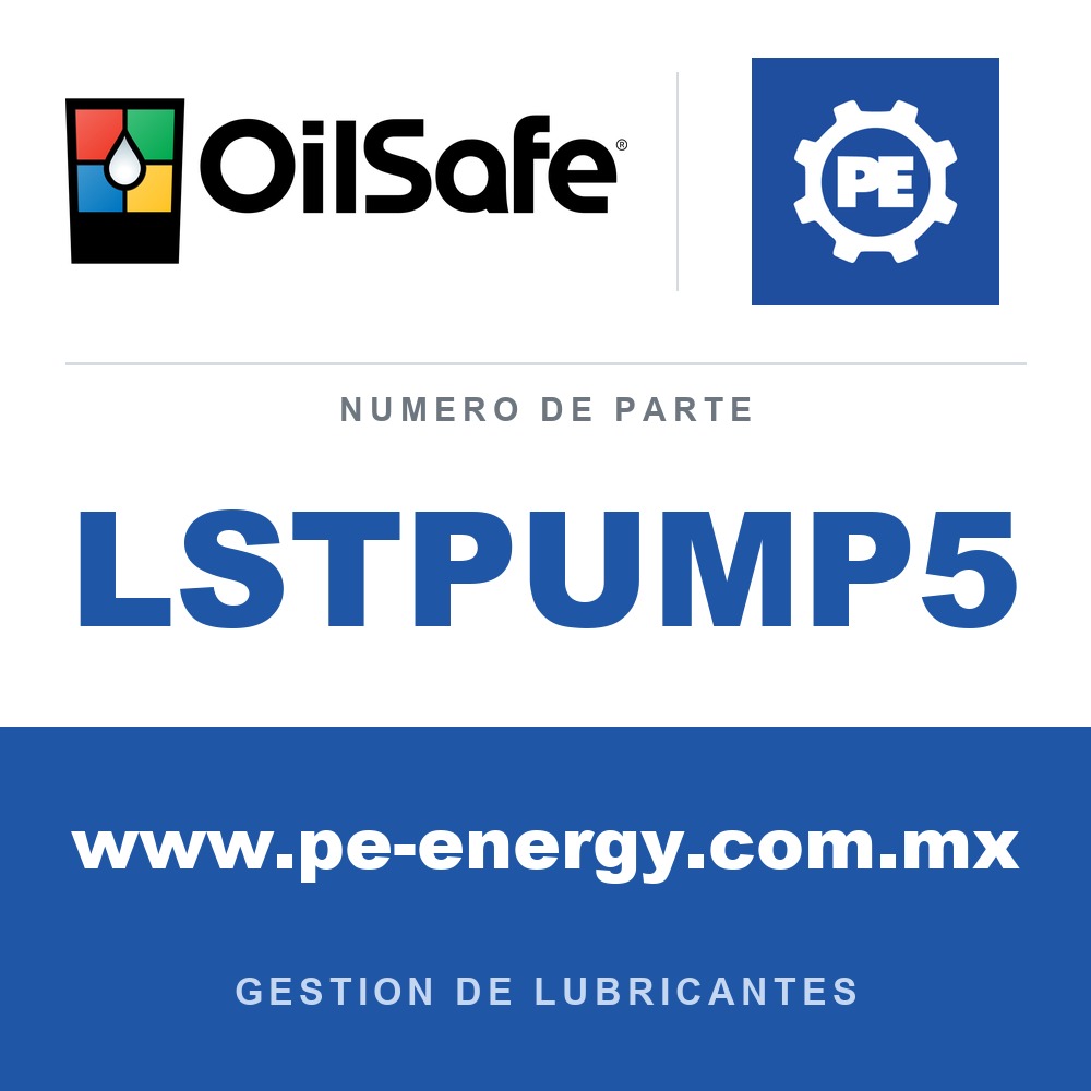 OilSafe LSTPUMP5 - OilSafe Bomba neumática 5:1