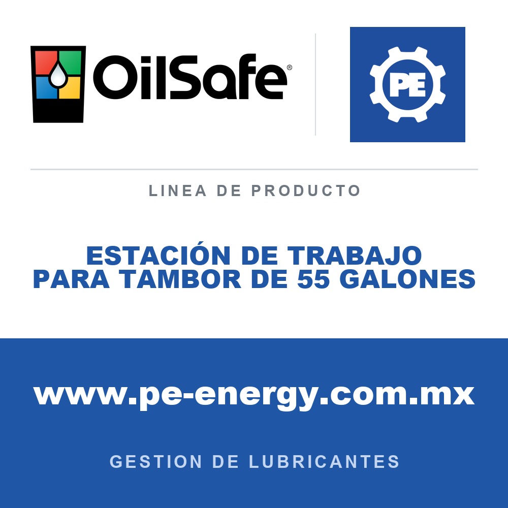 OilSafe ESTACIÓN DE TRABAJO PARA TAMBOR DE 55 GALONES - Estación de trabajo para tambor de 55 galones de OilSafe