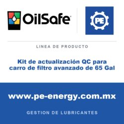 OilSafe Kit de actualización QC para carro de filtro avanzado de 65 Gal - OilSafe Kit de actualización QC para carro de filtro avanzado de 65 Gal