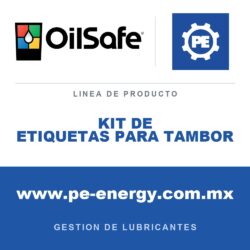 OilSafe KIT DE ETIQUETAS PARA TAMBOR - Kit de etiquetas para tambor OilSafe