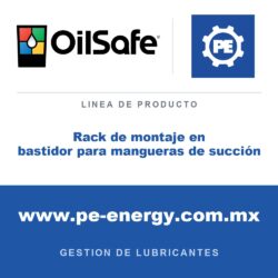 OilSafe Rack de montaje en bastidor para mangueras de succión - OilSafe Rack de montaje en bastidor para mangueras de succión