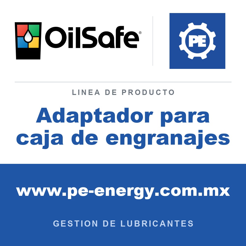 OilSafe Adaptador para caja de engranajes - OilSafe Adaptador para caja de engranajes