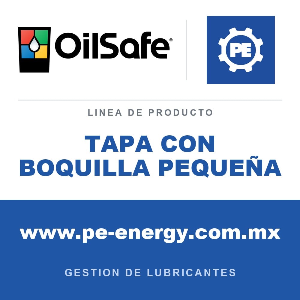 OilSafe TAPA CON BOQUILLA PEQUEÑA - Tapa con boquilla pequeña OilSafe