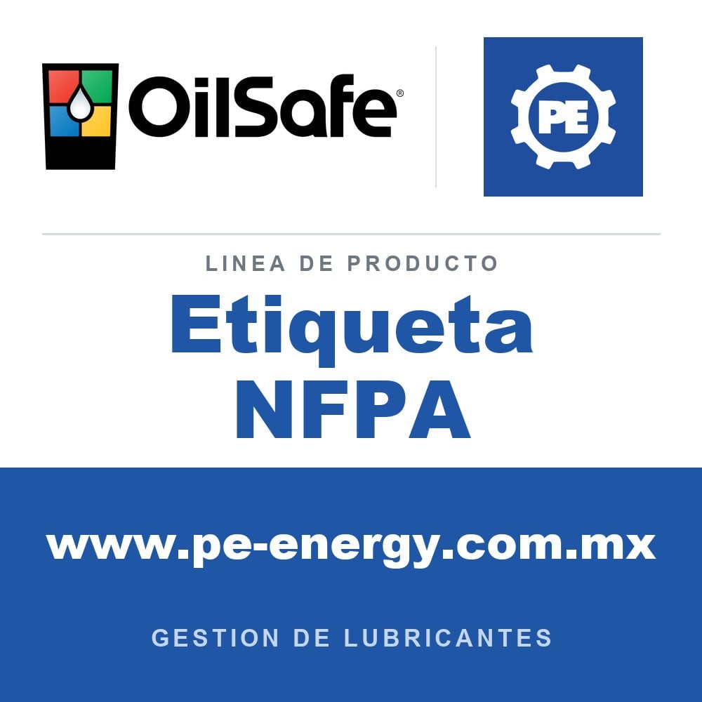 OilSafe Etiqueta NFPA - OilSafe Etiqueta NFPA