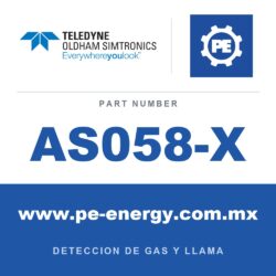 Oldham Simtronics AS058-X - Oldham Simtronics AS058-X 2 x pernos en U de SS316 para tubería de 2.5"