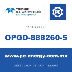 Oldham Simtronics OPGD-888260-5 - Oldham Simtronics OPGD-888260-5 Nivel de advertencia del filtro de verificación de funcionamiento: calibración de etileno
