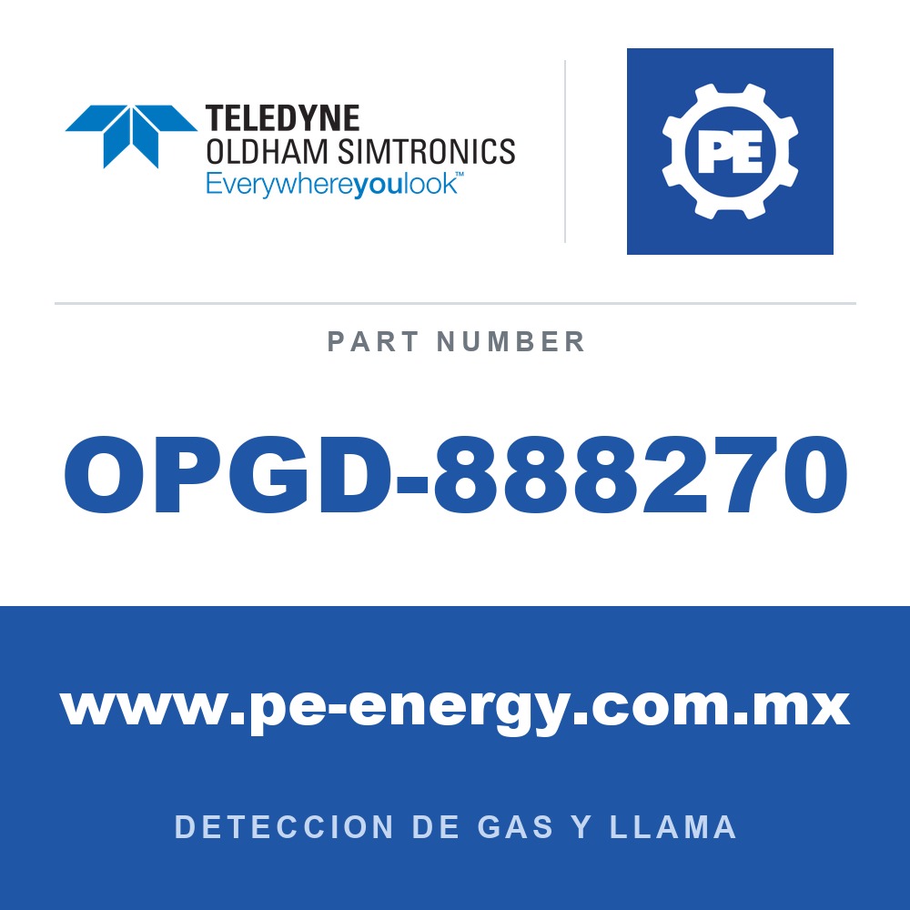 Oldham Simtronics OPGD-888270 - Oldham Simtronics OPGD-888270 Montaje basculante (acero inoxidable)