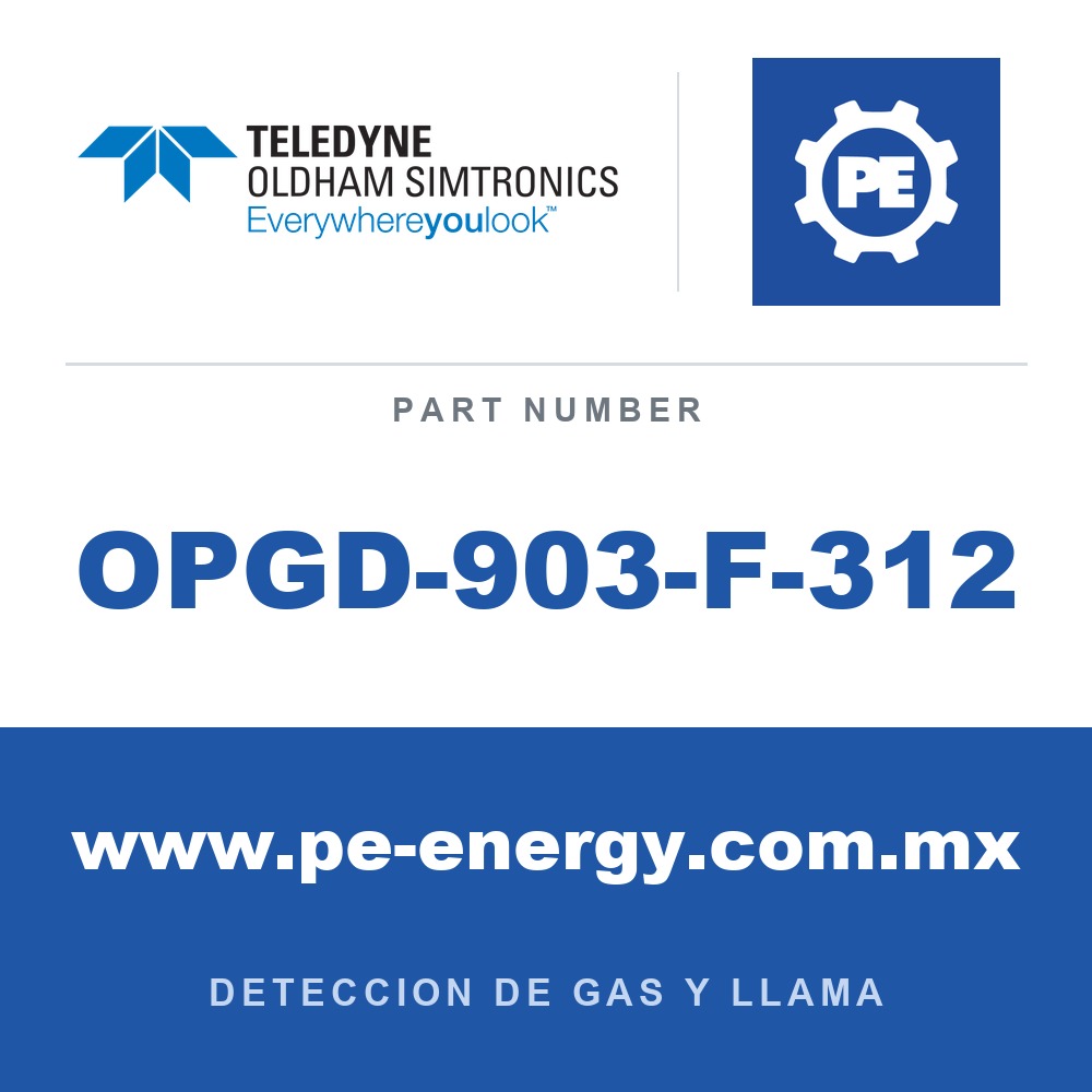 Oldham Simtronics OPGD-903-F-312 - Oldham Simtronics OPGD-903-F-312 Quasar 903, 35-100 m, FM, ¾ NPT