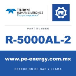 Oldham Simtronics R-5000AL-2 - Oldham Simtronics R-5000AL-2 Módulo de pantalla, carcasa de aluminio (usar solo con unidades de fuente de 4-20mA)