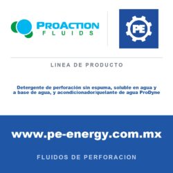 ProAction Fluids Detergente de perforación sin espuma, soluble en agua y a base de agua, y acondicionador/quelante de agua ProDyne - ProAction Fluids Detergente de perforación sin