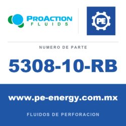ProAction Fluids 5308-10-RB - ProAction Fluids Aditivo de control de filtración y fuerza de gel BoreShield - Caja de 10 botellas EZ