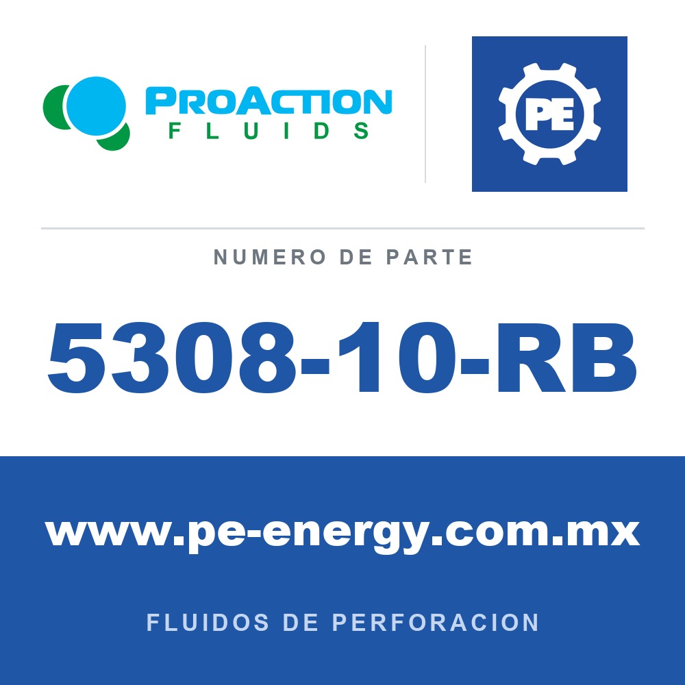 ProAction Fluids 5308-10-RB - ProAction Fluids Aditivo de control de filtración y fuerza de gel BoreShield - Caja de 10 botellas EZ