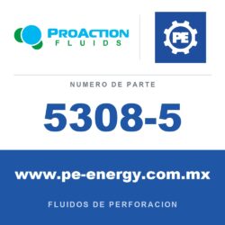 ProAction Fluids 5308-5 - ProAction Fluids BoreShield aditivo para control de filtración y fuerza de gel - Cubeta de 5 galones