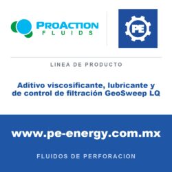 ProAction Fluids Aditivo viscosificante, lubricante y de control de filtración GeoSweep LQ - ProAction Fluids Aditivo viscosificante, lubricante y de control de filtración GeoSweep