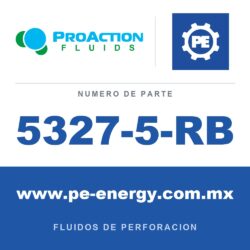 ProAction Fluids 5327-5-RB - ProAction Fluids Fluido HDD de polímero sintético TurboBore - Caja de 5 botellas EZ de 1-gal