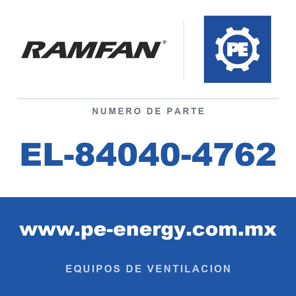 RamFan EL-84040-4762 - RamFan EL-84040-4762 Cable de alimentación, conexión rápida Schurter a Tipo I (AU/NZ)