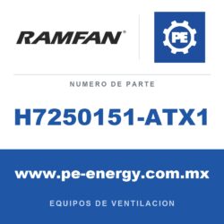 RamFan H7250151-ATX1 - RamFan H7250151-ATX1 Cable de extensión ATEX, 15m, conectores M/F ATX 16A - 110V