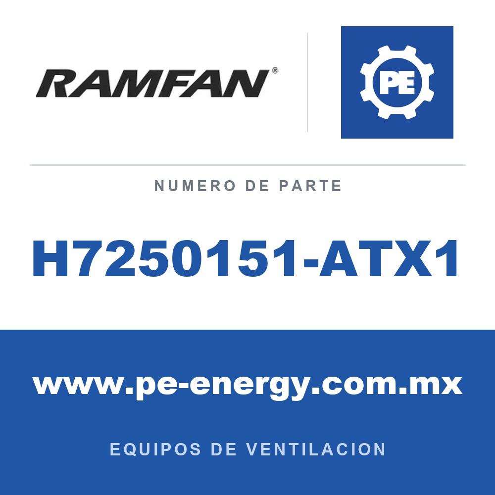 RamFan H7250151-ATX1 - RamFan H7250151-ATX1 Cable de extensión ATEX, 15m, conectores M/F ATX 16A - 110V