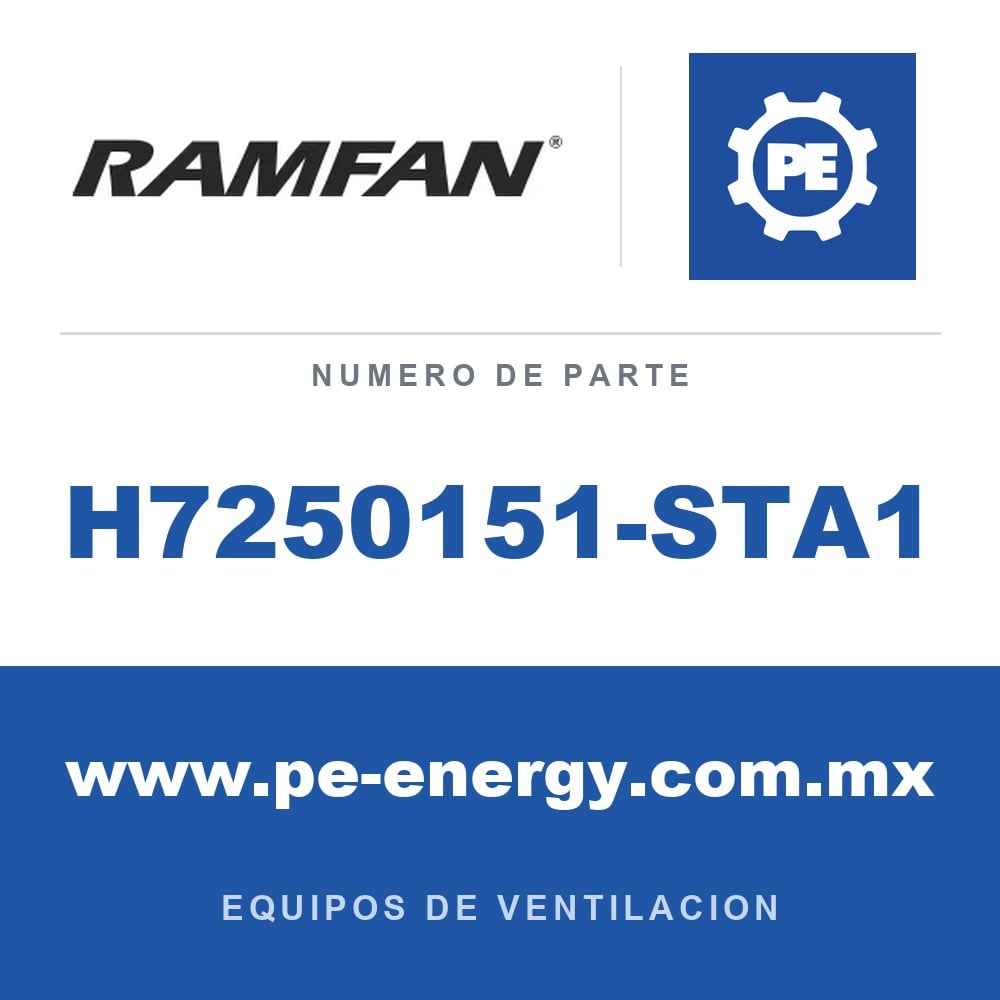 RamFan H7250151-STA1 - RamFan H7250151-STA1 Cable de extensión ATEX, 15m, conectores M/H STAHL 16A - 110V