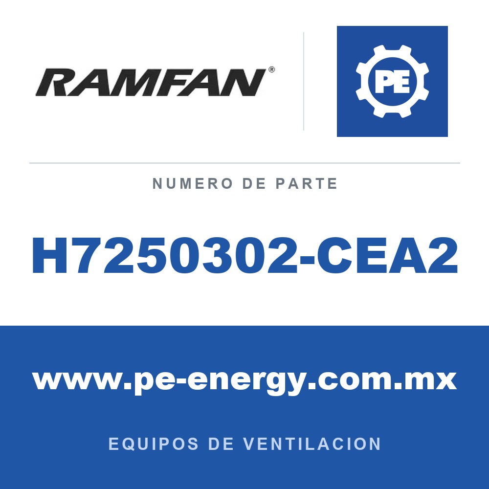 RamFan H7250302-CEA2 - RamFan H7250302-CEA2 Cable de extensión ATEX, 30m, conectores M/F CEAG 16A - 240V