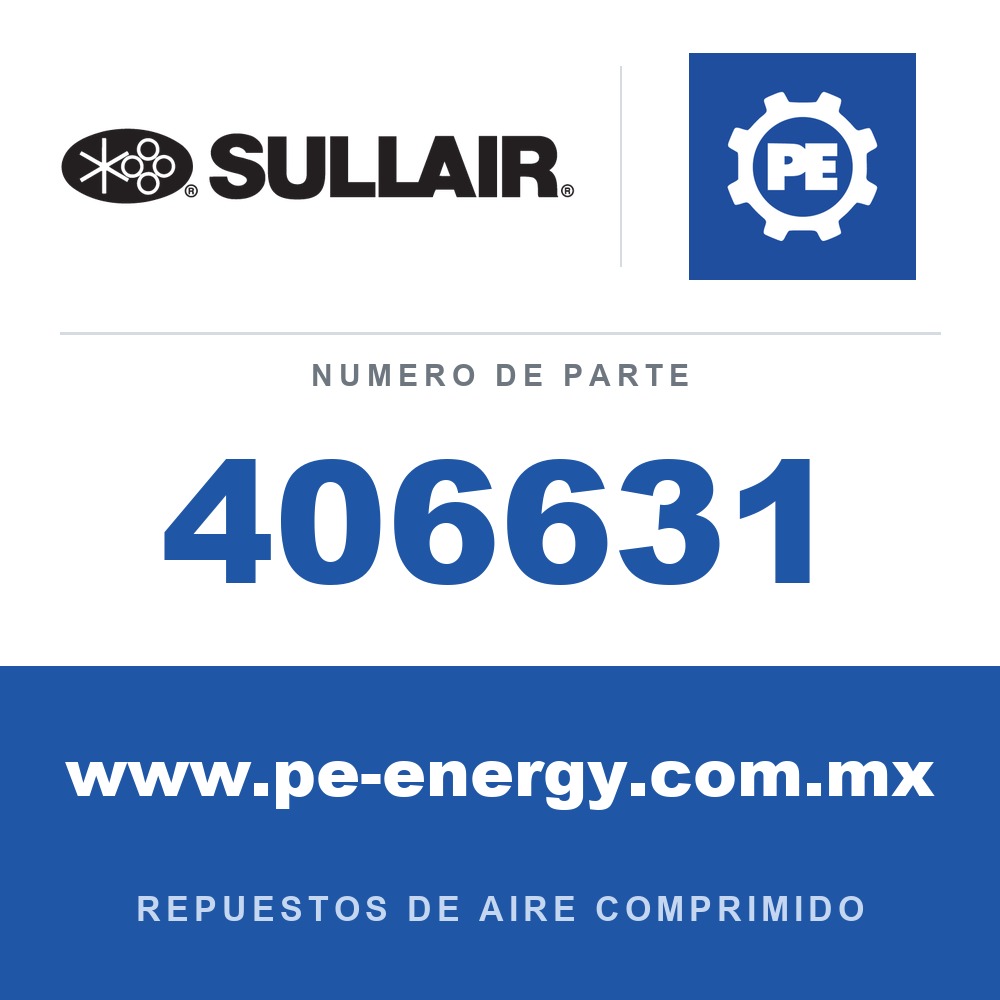 Sullair 406631 - Sullair 406631 Elemento, Clpg E-50