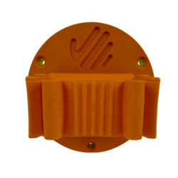 QTH2 - Hand Safety Tool Co. Organizador de portaherramientas rápido UseIt - Portaherramientas rápido 2, color naranja de alta visibilidad con base magnética (para mangos de 0.6"-1.