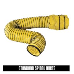 Super Vac 16x20BC1 Conductos en espiral estándar para PPV y eyectores de humo - Conducto de 16" x 20'