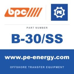 Billy Pugh B-30/SS Soporte para aro salvavidas B-30 SS
