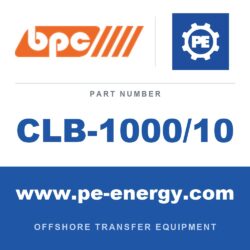 Billy Pugh CLB-1000/10 Cesta de trabajo en voladizo - 10' de largo con 5'11" de alcance y WLL 1